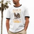 Please Be Patient With Mee I'm From The 1900s Premium Unisex Cotton Ringer T-Shirt