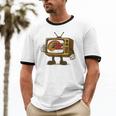 Protect PBS 80s Nostalgia Television Shirt Unisex Cotton Ringer T-Shirt Protect PBS 80s Nostalgia Television Shirt Unisex Cotton Ringer T-Shirt