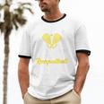 Racquetball Player Introvert Racquetball Unisex Cotton Ringer T-Shirt