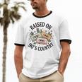Raised On 90's Country Music Lover Nostalgia Retro Vibe Unisex Cotton Ringer T-Shirt Raised On 90's Country Music Lover Nostalgia Retro Vibe Unisex Cotton Ringer T-Shirt