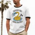 Raised On Hose Water Nostalgia Lovers Summer Vibes Unisex Cotton Ringer T-Shirt