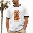 Red Panda Introvert For Red Pandas Fan Unisex Cotton Ringer T-Shirt Red Panda Introvert For Red Pandas Fan Unisex Cotton Ringer T-Shirt