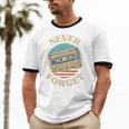 Retro Cassette Never Forget Nostalgia Vintage Unisex Cotton Ringer T-Shirt Retro Cassette Never Forget Nostalgia Vintage Unisex Cotton Ringer T-Shirt