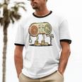 Retro Gamer 80s 90s Gaming Nostalgia Video Game Men Unisex Cotton Ringer T-Shirt