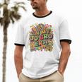 Retro Nostalgia Era Disco Groovy 80s 90s Vintage Aesthetic Premium Tri-Blend Unisex Cotton Ringer T-Shirt Retro Nostalgia Era Disco Groovy 80s 90s Vintage Aesthetic Premium Tri-Blend Unisex Cotton Ringer T-Shirt