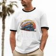 Retro Please Be Patient With Me I'm From The 1900s Train Unisex Cotton Ringer T-Shirt
