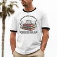 Retro Proud Introverted Book Club Anti Social Reader Unisex Cotton Ringer T-Shirt