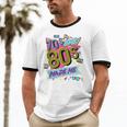 Retro Vintage 70's Baby 80's Made Me Nostalgia Classic Unisex Cotton Ringer T-Shirt