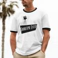 Showtime Every Moment Cinema Nostalgia Film Buff Humor Unisex Cotton Ringer T-Shirt