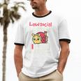 Snail Low Social Battery Need To Go Home Tee For Introvert Unisex Cotton Ringer T-Shirt Snail Low Social Battery Need To Go Home Tee For Introvert Unisex Cotton Ringer T-Shirt
