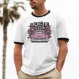 Sock Hop 50s Classic Car Nostalgia 1950s Greaser Unisex Cotton Ringer T-Shirt