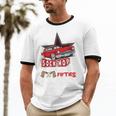 Sock Hop Fabulous Fifties Rock N Roll Automobile Nostalgia Unisex Cotton Ringer T-Shirt