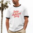 Sorry I'm Awkward Sorry Introvert Humor Unisex Cotton Ringer T-Shirt Sorry I'm Awkward Sorry Introvert Humor Unisex Cotton Ringer T-Shirt