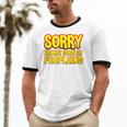 Sorry Im Not Good At Peopleing Introvert Unisex Cotton Ringer T-Shirt