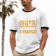 Sumo Wrestling Introvert Wrestler Sumotori Japanese Sport Unisex Cotton Ringer T-Shirt Sumo Wrestling Introvert Wrestler Sumotori Japanese Sport Unisex Cotton Ringer T-Shirt