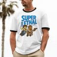 Super Lethal Cute Nostalgia Unisex Cotton Ringer T-Shirt