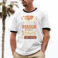 I Used To Be a People Person Antisocial Introvert Unisex Cotton Ringer T-Shirt