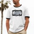 VHS Tape Rewind Glitch 90s Retro Nostalgia Please Rewind Unisex Cotton Ringer T-Shirt VHS Tape Rewind Glitch 90s Retro Nostalgia Please Rewind Unisex Cotton Ringer T-Shirt