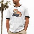 I Like Video Games Bearded Dragon Gamer Introvert Mood Unisex Cotton Ringer T-Shirt I Like Video Games Bearded Dragon Gamer Introvert Mood Unisex Cotton Ringer T-Shirt