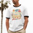Vintage 1995 Retro Classic 90s Nostalgia Throwback Vibe Unisex Cotton Ringer T-Shirt