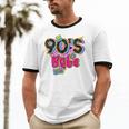 Vintage 90's Babe Party Back To 90s Cassette Nostalgia Unisex Cotton Ringer T-Shirt