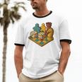 Vintage Board Game Art – Tabletop Nostalgia Unisex Cotton Ringer T-Shirt Vintage Board Game Art – Tabletop Nostalgia Unisex Cotton Ringer T-Shirt