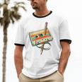 Vintage Pencil Rewind Cassette Tape Nostalgia Party 80s 90s Premium Unisex Cotton Ringer T-Shirt Vintage Pencil Rewind Cassette Tape Nostalgia Party 80s 90s Premium Unisex Cotton Ringer T-Shirt