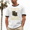 Vintage Please Be Patient With Me I'm From The 1900s Camera Unisex Cotton Ringer T-Shirt