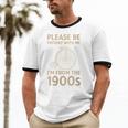 Vintage Please Be Patient With Me I'm From The 1900s Cycle Unisex Cotton Ringer T-Shirt Vintage Please Be Patient With Me I'm From The 1900s Cycle Unisex Cotton Ringer T-Shirt