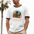 Vintage Please Be Patient I'm From The 1900s Men Women Unisex Cotton Ringer T-Shirt