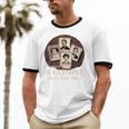 Vintage Portrait Photography Memory Nostalgia Vibe Unisex Cotton Ringer T-Shirt