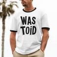 Wastoid 80s Slang Retro Teen Quote Gen X Nostalgia Unisex Cotton Ringer T-Shirt Wastoid 80s Slang Retro Teen Quote Gen X Nostalgia Unisex Cotton Ringer T-Shirt