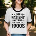 1900s Generation – Nostalgia Graphic Unisex Cotton Ringer T-Shirt