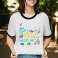 1980s 80's Baby 1990s 90's Made Me Birthday Nostalgia Vibes Unisex Cotton Ringer T-Shirt