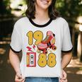1988 Retro Raised On 80s Music Old School Nostalgia Punk Unisex Cotton Ringer T-Shirt
