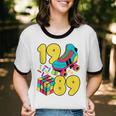 1989 Retro Raised In The 80s Old School Nostalgia Vibes Unisex Cotton Ringer T-Shirt 1989 Retro Raised In The 80s Old School Nostalgia Vibes Unisex Cotton Ringer T-Shirt