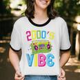 2000's Vibe Hip Hop Costume Early 2000s Party Nostalgia Unisex Cotton Ringer T-Shirt