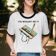 70s 80s 90s Retro Party Costume Nostalgia Cassette Unisex Cotton Ringer T-Shirt