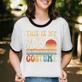 This Is My 70s Costume Vintage Nostalgia Mixtape 1970s Party Unisex Cotton Ringer T-Shirt This Is My 70s Costume Vintage Nostalgia Mixtape 1970s Party Unisex Cotton Ringer T-Shirt