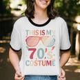 This Is My 70s Costume Vintage Style Nostalgia 1970s Retro Unisex Cotton Ringer T-Shirt