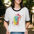 80s Nostalgia Soda Can Unisex Cotton Ringer T-Shirt