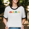 80s Video Game Vintage Nostalgia Retro Arcade Novelty Unisex Cotton Ringer T-Shirt