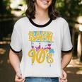 90's Nineties 1990s Nostalgia Unisex Cotton Ringer T-Shirt