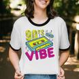 90's Vibe Retro Style Cassette Tape Nostalgia 1990s Party Premium Tri-Blend Unisex Cotton Ringer T-Shirt 90's Vibe Retro Style Cassette Tape Nostalgia 1990s Party Premium Tri-Blend Unisex Cotton Ringer T-Shirt