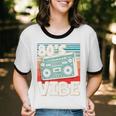 90's Vibe Vintage Style Cassette Tape Nostalgia 1990s Party Unisex Cotton Ringer T-Shirt 90's Vibe Vintage Style Cassette Tape Nostalgia 1990s Party Unisex Cotton Ringer T-Shirt