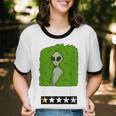 Alien Avoids Humans Sarcastic Introvert Humor Unisex Cotton Ringer T-Shirt Alien Avoids Humans Sarcastic Introvert Humor Unisex Cotton Ringer T-Shirt