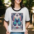 Antisocial Butterfly Introvert Distressed Unisex Cotton Ringer T-Shirt Antisocial Butterfly Introvert Distressed Unisex Cotton Ringer T-Shirt