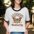 Antisocial Butterfly Tee For Introvert Men Women Girls Unisex Cotton Ringer T-Shirt