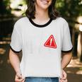 Antisocial Keep Away Sarcastic Bad Attitude Introvert Unisex Cotton Ringer T-Shirt