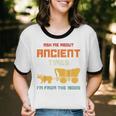 Ask Me About Ancient Times I'm From The 1900s Humorous Joke Unisex Cotton Ringer T-Shirt Ask Me About Ancient Times I'm From The 1900s Humorous Joke Unisex Cotton Ringer T-Shirt